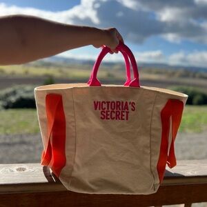 Victoria's Secret Canvas Tote Bag